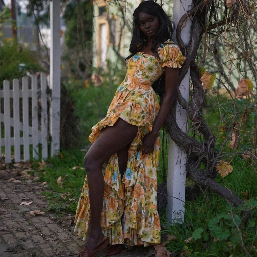 Selkie Mod Foxglove Gown XS - Picture 6 of 11